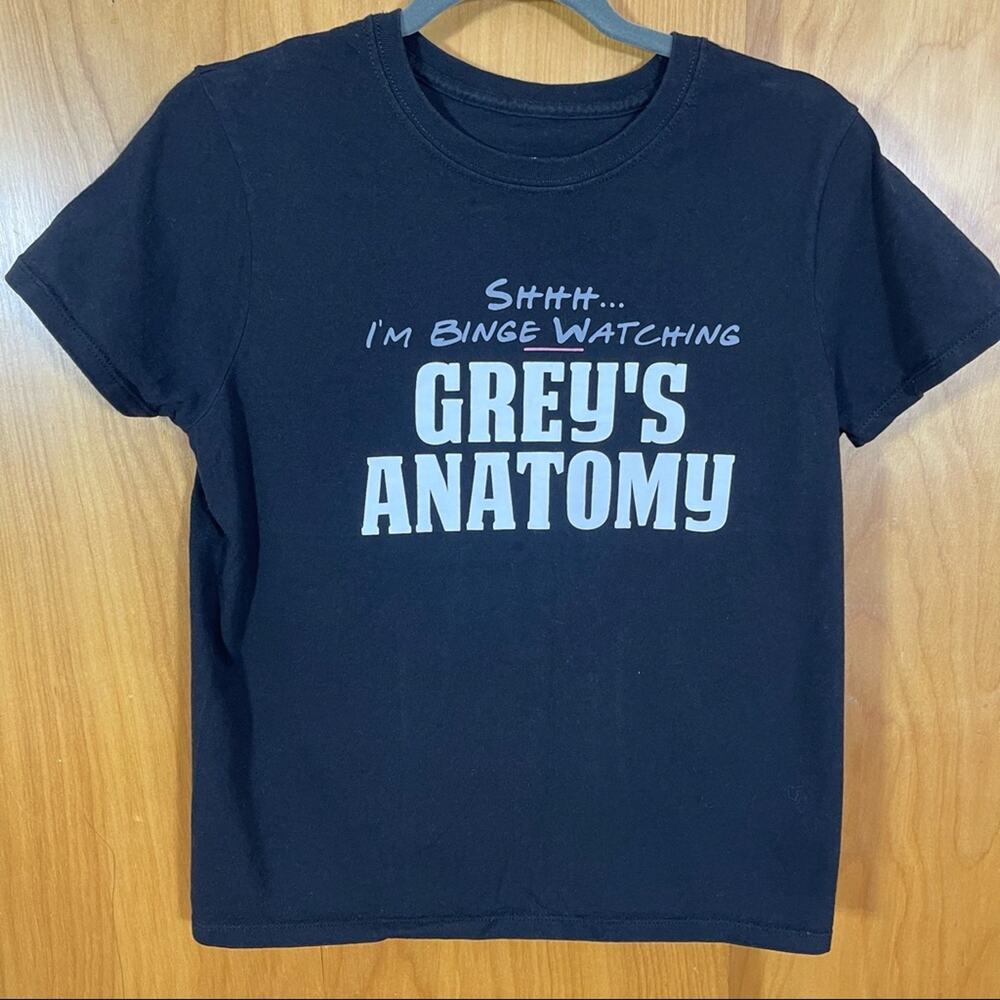 Grey's Anatomy, Graphic Cropped T-Shirt, Size Medium. Excellent condition!